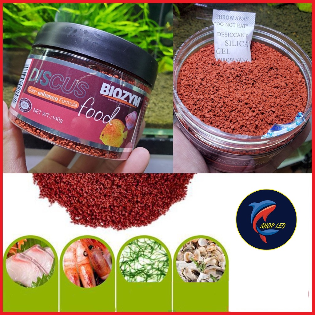 Thức ăn kích màu cá, tép - Biozym Discus Food - cám cá, tép cao cấp - phụ kiện thủy sinh - shopleo