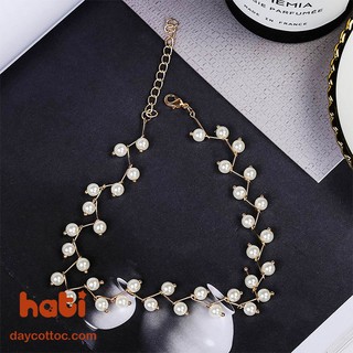 Chocker hạt trai xinh xắn, dễ thương