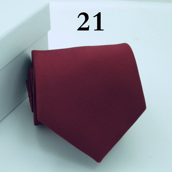 Cà vạt màu trơn thời trang cho nam 8cm