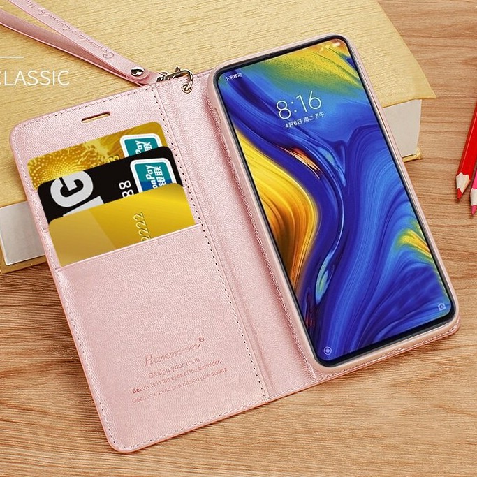 Bao da Galaxy A51/ A50/ A50s hiệu Hanman (Có kèm dây đeo) | BigBuy360 - bigbuy360.vn