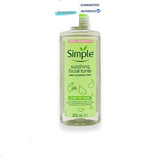 [Mã giảm giá mỹ phẩm chính hãng] Nước Hoa Hồng Simple Soothing Facial Toner - Chip Skincare