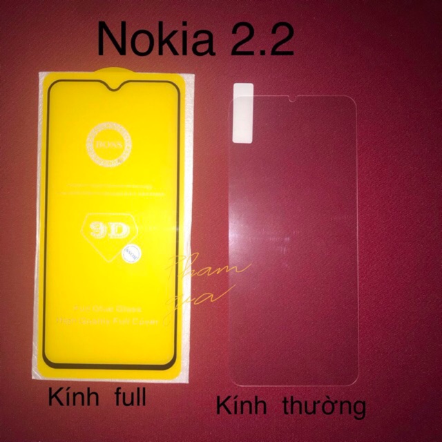 Kính cường lực nokia 2.2 full màn hình