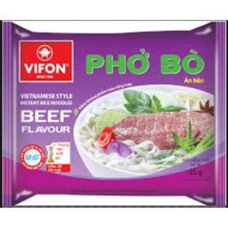 Phở gà, phở bò VIFON gói 65g