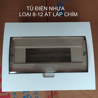 TỦ ĐIỆN NHỰA LiOA  LẮP CHÌM DÙNG CHO ATTOMAT LOẠI TO