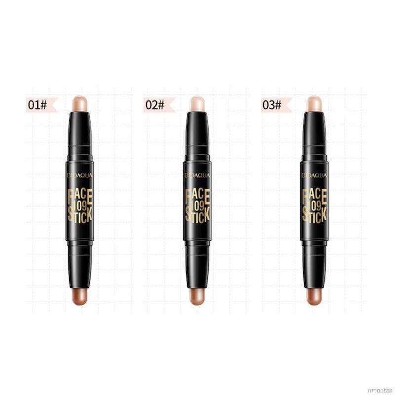 Kem bắt sáng + che khuyết điểm BIOAQUA dạng bút 2 đầu không thấm nước tiện dụng | BigBuy360 - bigbuy360.vn
