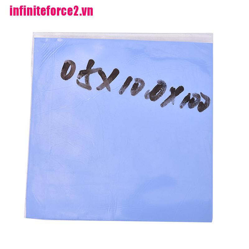 Bộ Tản Nhiệt Silicone Màu Xanh Dương 2 Gpu 100mm X