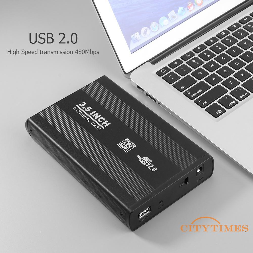 SATA Hộp Đựng Ổ Cứng Ngoài 3.5 Inch Usb 2.0 | BigBuy360 - bigbuy360.vn