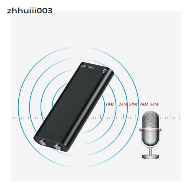 Máy Ghi Âm Mini ZHIHUI Thời Gian 96 Giờ 8GB