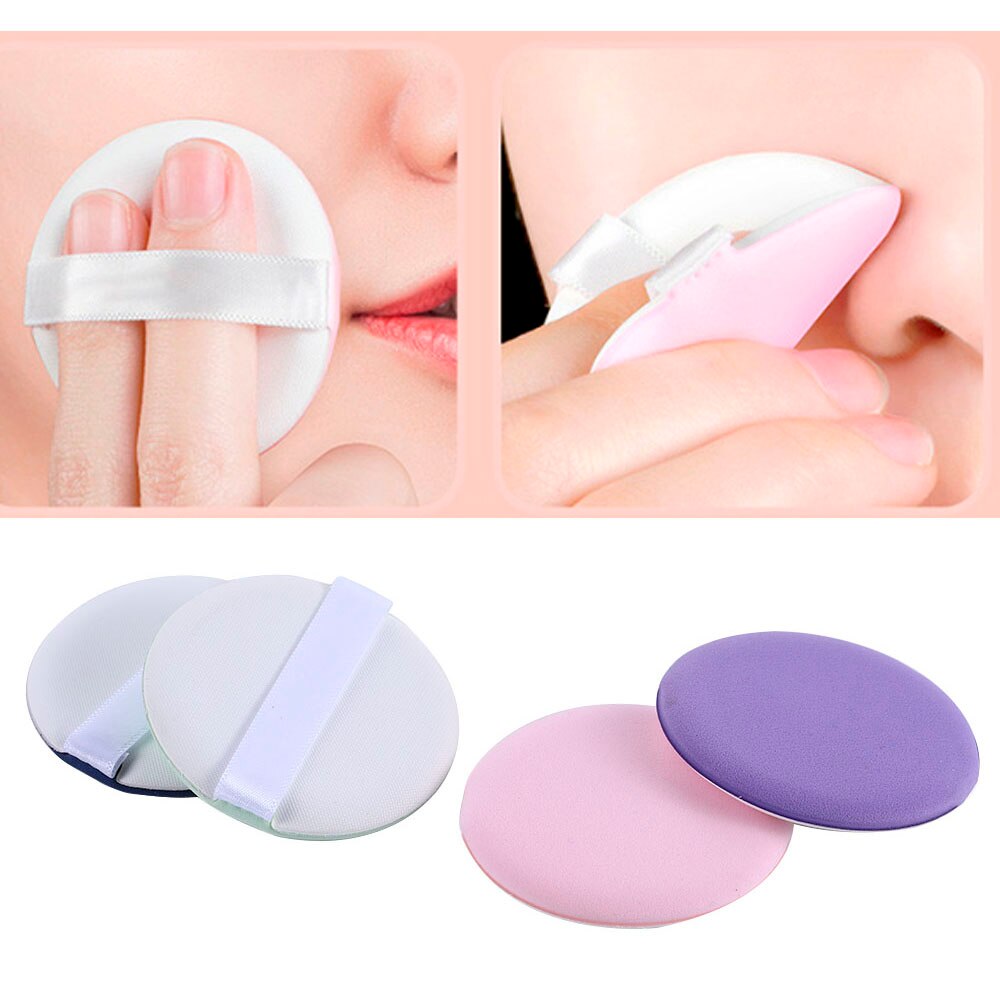 [Hàng mới về] Set 6 Mút Tròn Trang Điểm Vi Sợi Nhiều Màu Sắc Chất Lượng Cao