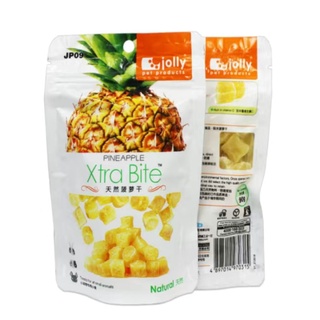 Jolly Dứa Sấy, thơm sấy bổ sung vitamin C cho thỏ, bọ ú, chinchilla 90g