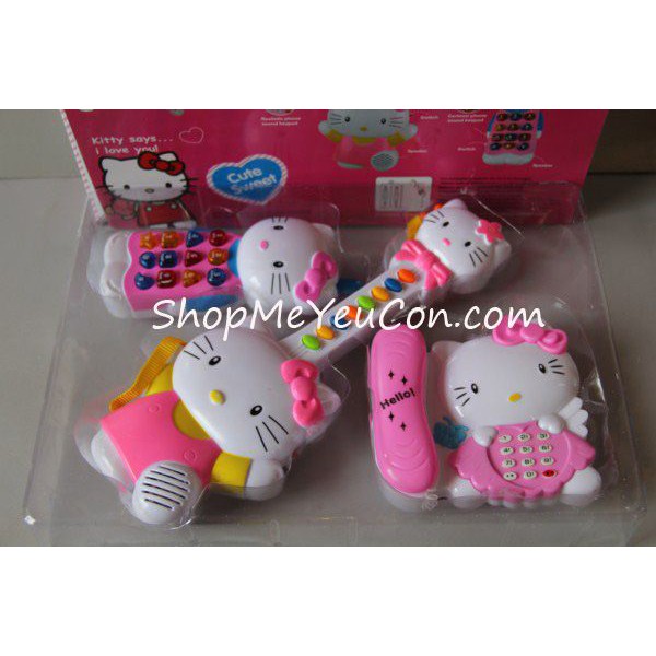 Bộ 3 nhạc cụ Kitty #1203