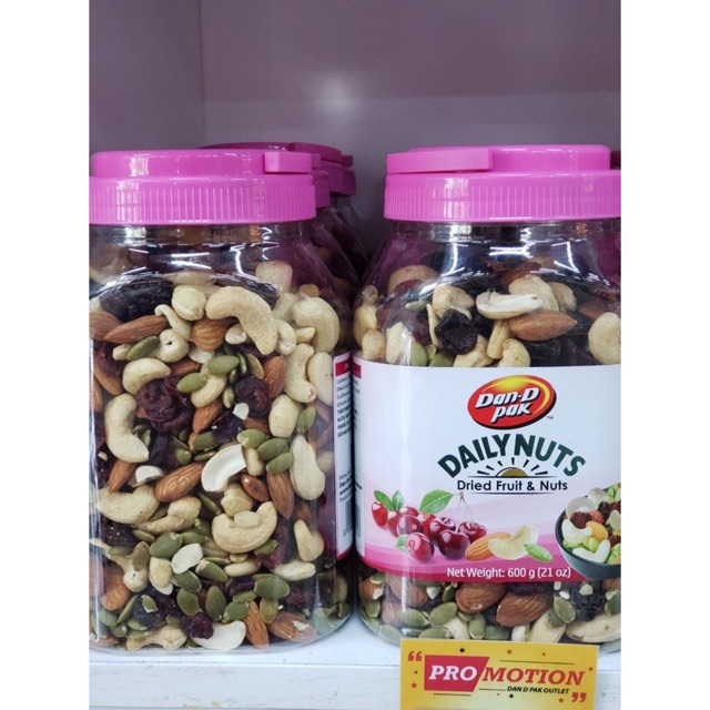 [Siêu Sale] Hạt Dinh Dưỡng Hằng Ngày 600gr Daily Nuts  Dan D Pak