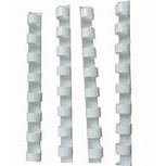 Gáy lò xo đóng sổ,gáy xoắn nhựa các cỡ (6mm)1hộp(100/c)