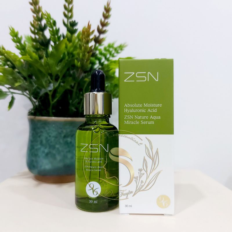 ZSN Nature Aqua Miracle Serum với HA nano giúp cấp ẩm, căng bóng và làm dịu da 30 ml