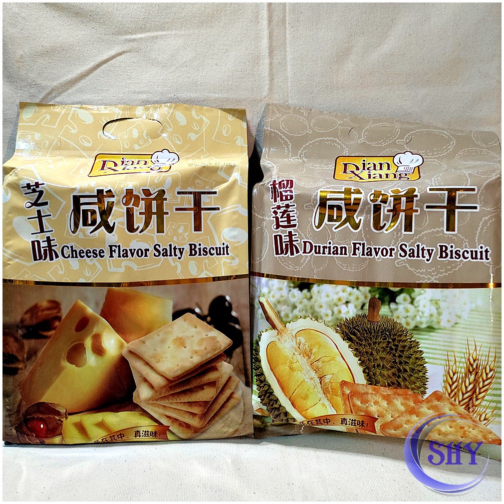 BÁNH QUY MẶN DIANXIANG GÓI 408G