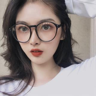Mắt Kính Gọng Tròn Siêu Nhẹ Phong Cách Retro Hàn Quốc Cho Nữ