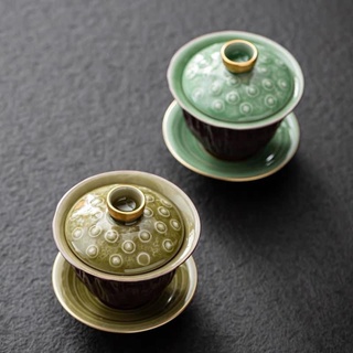 Chén khải nhuỵ hoa sen