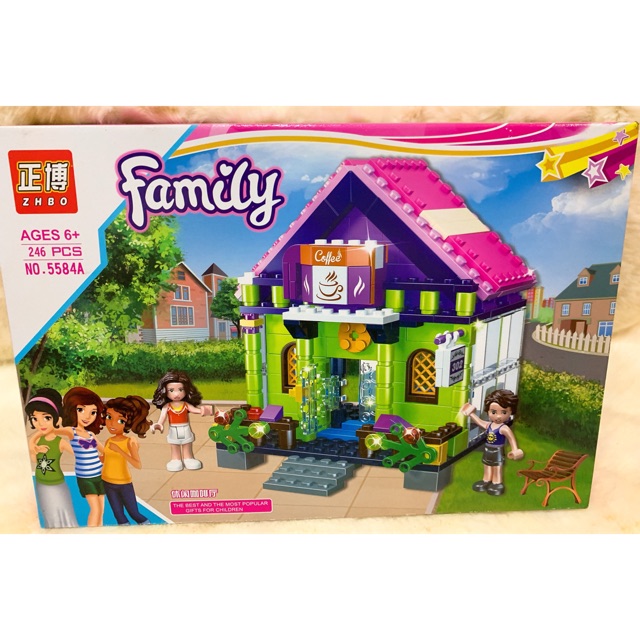 Đồ Chơi Lắp Ráp Lego Family Ngôi Nhà Cafe 5584-246 mảnh