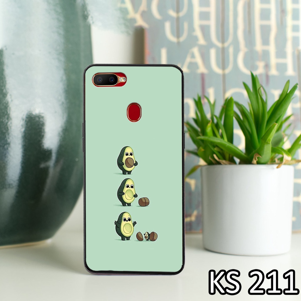 [HOT] Ốp lưng Oppo A1k/Oppo A3s/Oppo A5s/Oppo A7/Oppo A12 in hình Trái bơ siêu dễ thương