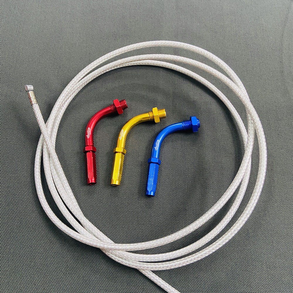 Combo dây ga thái 2m kèm đầu ống ga nhiều màu gắn tất cả xe máy