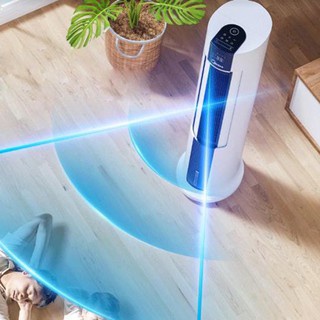 Quạt điều hòa tháp tròn không cánh inverter cao cấp Midea AC120-18AR, bảo hành 12 tháng, lỗi 1 đổi 1