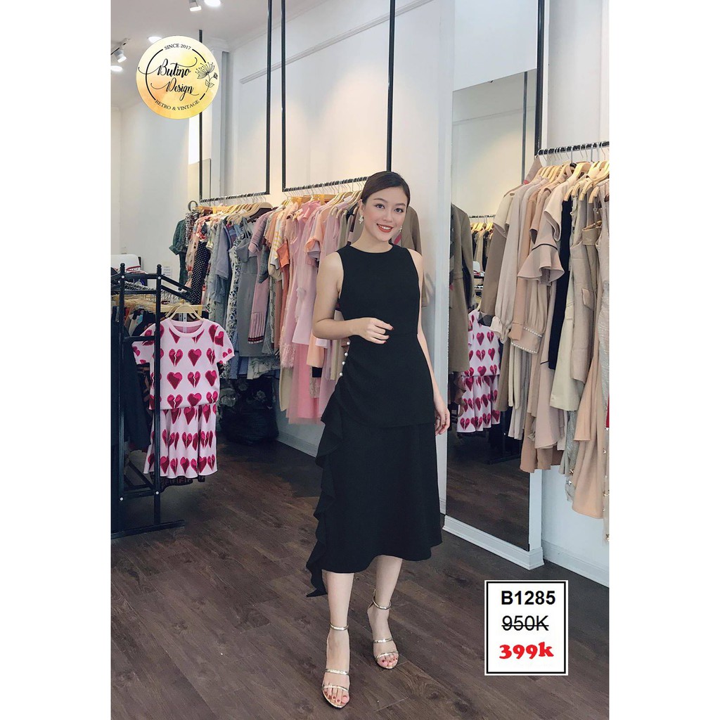 Đầm dự tiệc dáng xòe Zandy - Váy dự tiệc dáng chữ A cao cấp Butino | BigBuy360 - bigbuy360.vn