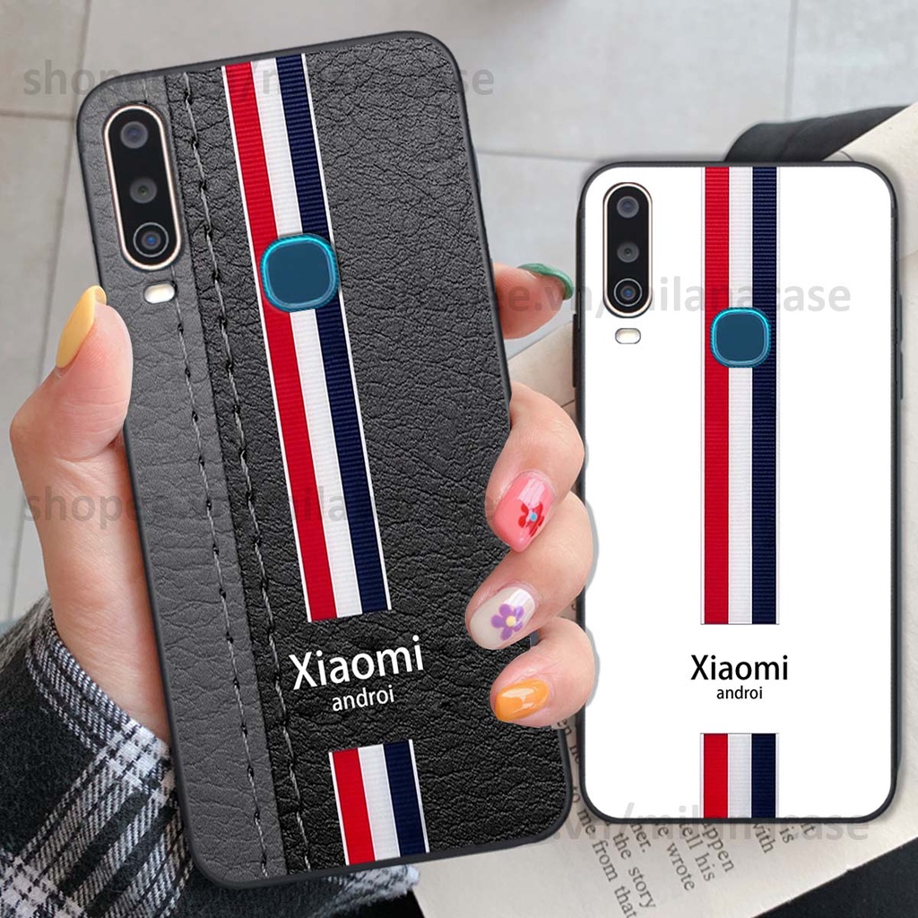 Ốp Vivo U10 / Y12 / Y15 / Y17 in giả da phong cách thể thao, cá tính, thời trang