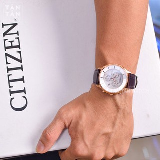 Đồng Hồ Nam Dâu Da Citizen AT2362-02A