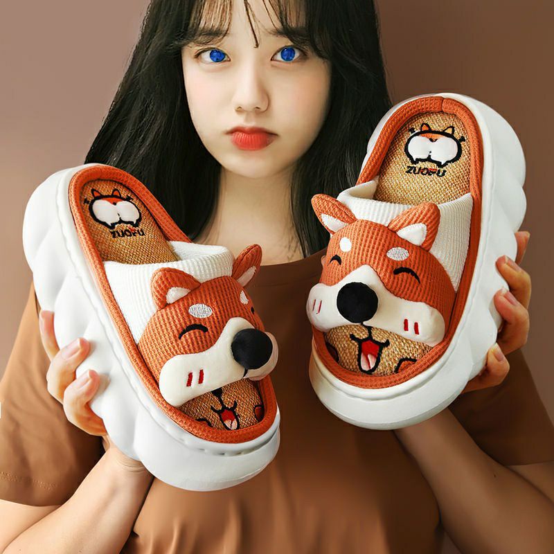 Dép Nữ hình Chú Sóc Ngộ Nghĩnh, Siêu CUTE Dễ Thương