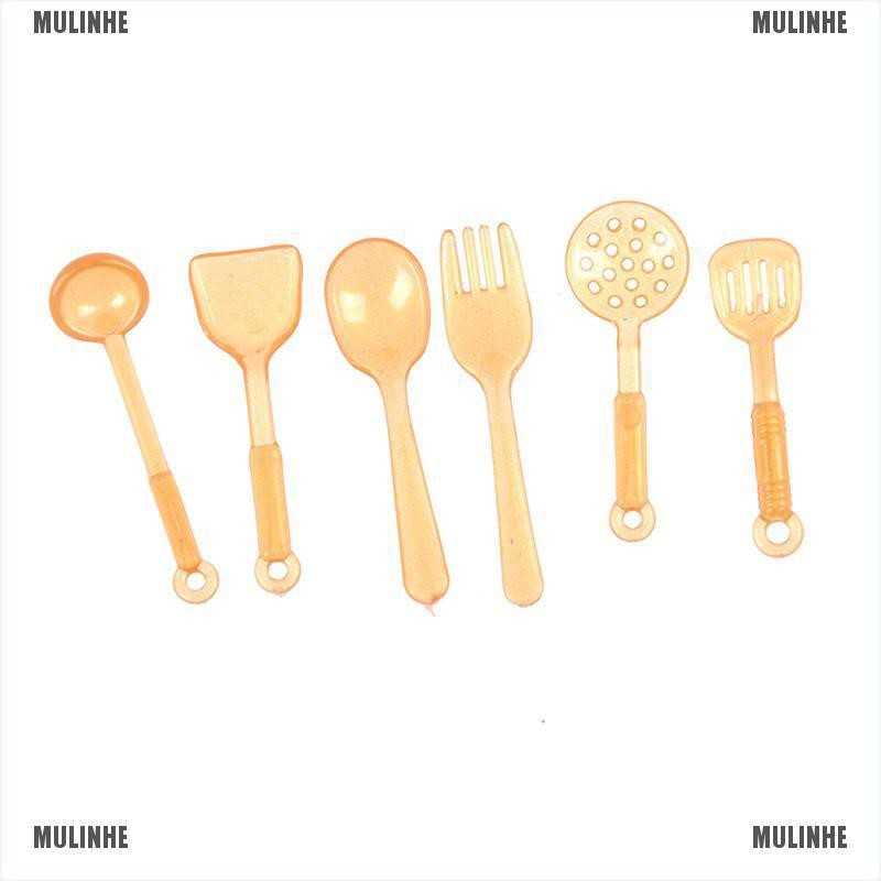 Set 10 Dụng Cụ Ăn Uống Mini Trang Trí Nhà Búp Bê