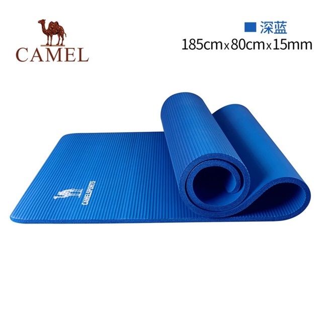 [HÀNG ORDER]  Thảm tập YOGA, GYM hiệu CAMEL (KT 185*80m dày 15mm ) có kèm hình có ảnh thật minh hoạ