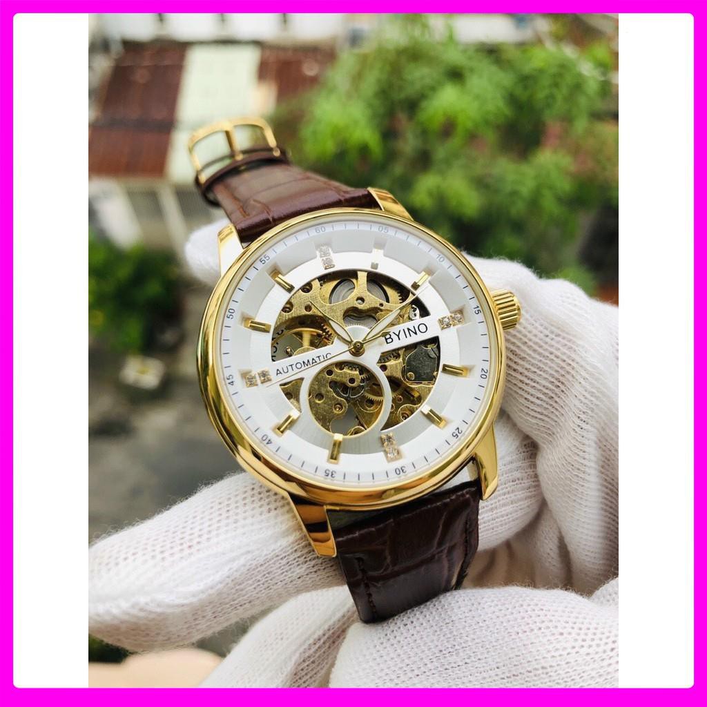 Đồng hồ cơ nam Tevise cơ tự động thiết kế lộ cơ 2 mặt nhìn máy cơ chuyển động cực đẹp mắt [ Đồng Hồ Cơ ] | BigBuy360 - bigbuy360.vn