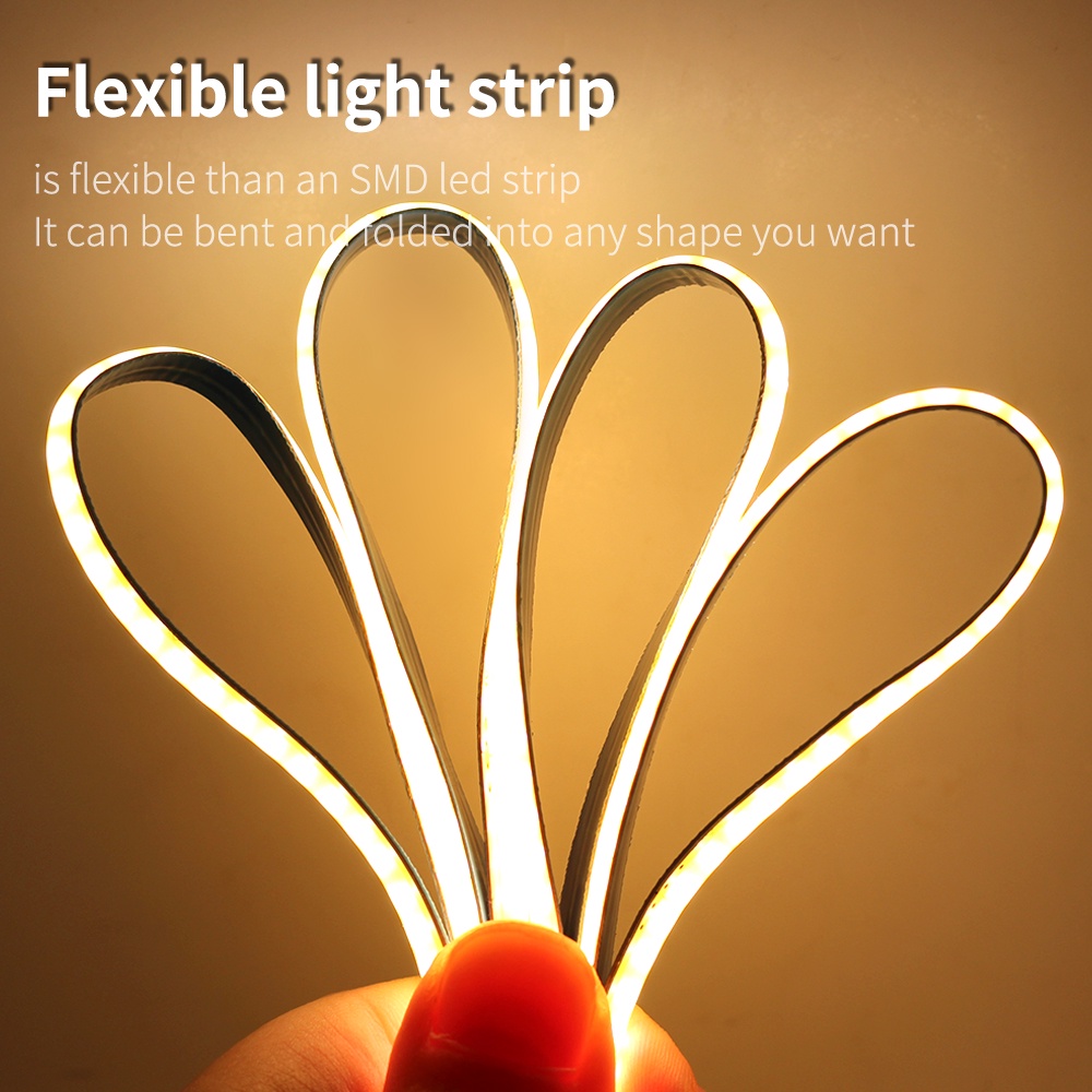 Dây Đèn LED 5M 10M 280leds / m 8w / m 24V 6000K 4000K 3000K Trang Trí Nội Thất