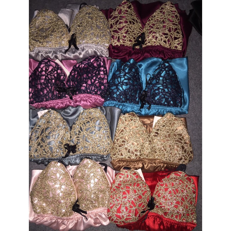 ✨ĐỒ NGỦ SEXY PHI MÚT PHỐI NHŨ ÁNH KIM SIÊU ĐẸP✨ | BigBuy360 - bigbuy360.vn