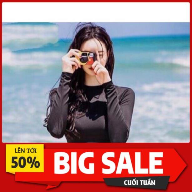 BIG SALE Áo Bơi/ Áo Tập/ Thể Thao Nữ Tay Dài Săn Mút Ngực (phom crotop thiết kế lưng Đan dây cực đẹp )
