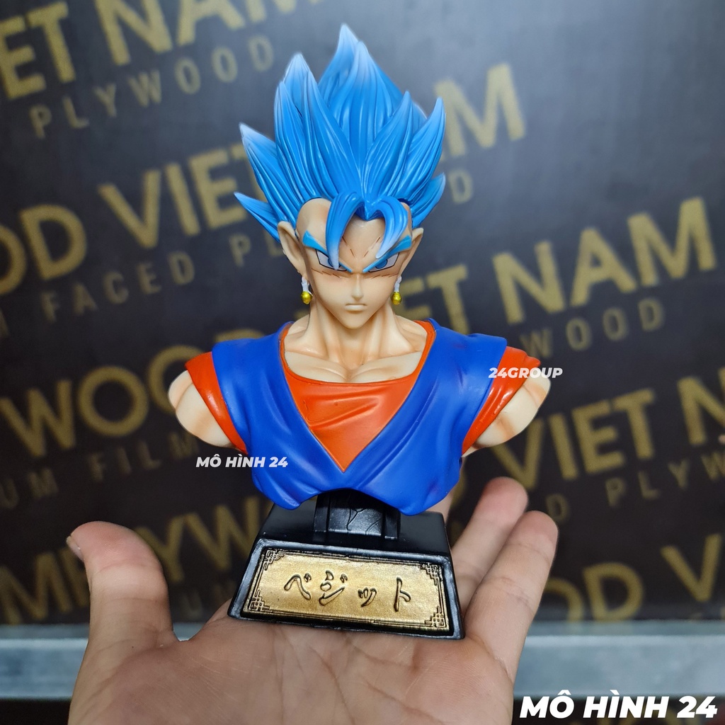 Tượng mô hình goku bán thân vô cực đầu phát sáng đồ chơi songoku bản năng vô cực ultra instinct dragonball dragon ball