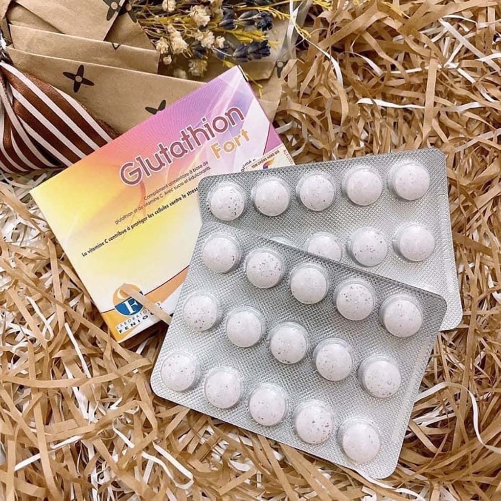 VIÊN NGẬM TRẮNG NỘI ĐỊA PHÁP GLUTATHION-LÀM TRẮNG PHÁP