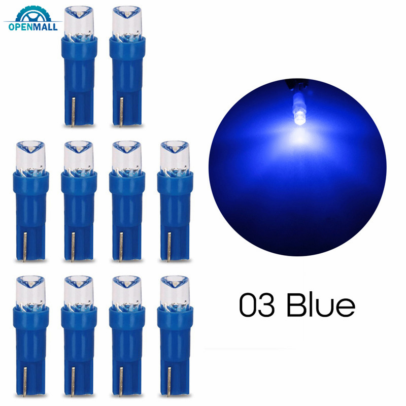 Bộ 10 bóng đèn LED T5 gắn đồng hồ xe hơi