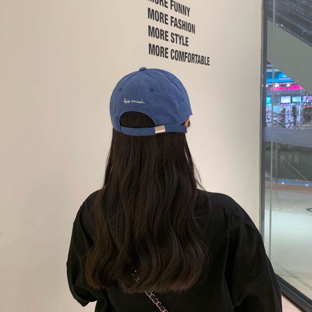 Mũ Lưỡi Trai Thêu Chữ Phong Cách Hàn Quốc