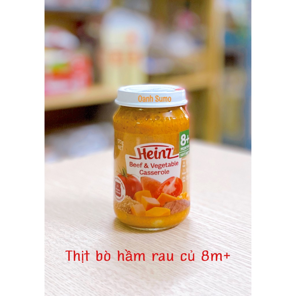 Hũ ăn dinh dưỡng Heinz Úc 170gr (Date 11/2022)