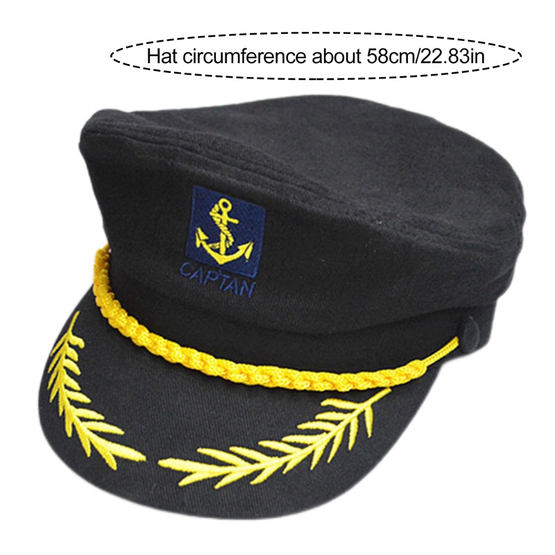 Ygt Mũ Hóa Trang Thuyền Trưởng Hải Quân Dành Cho Người Lớn
