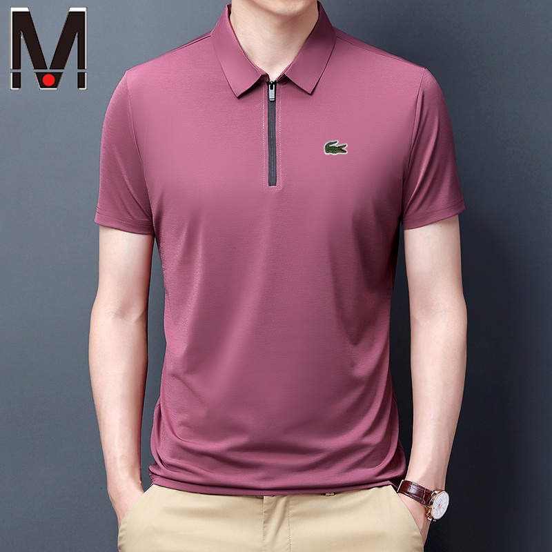 New Ariival Men Fashion Polo T-shirt Short Sleeve Casual Business Shirts T-shirts Cotton Clothing Polo Summer Shirt