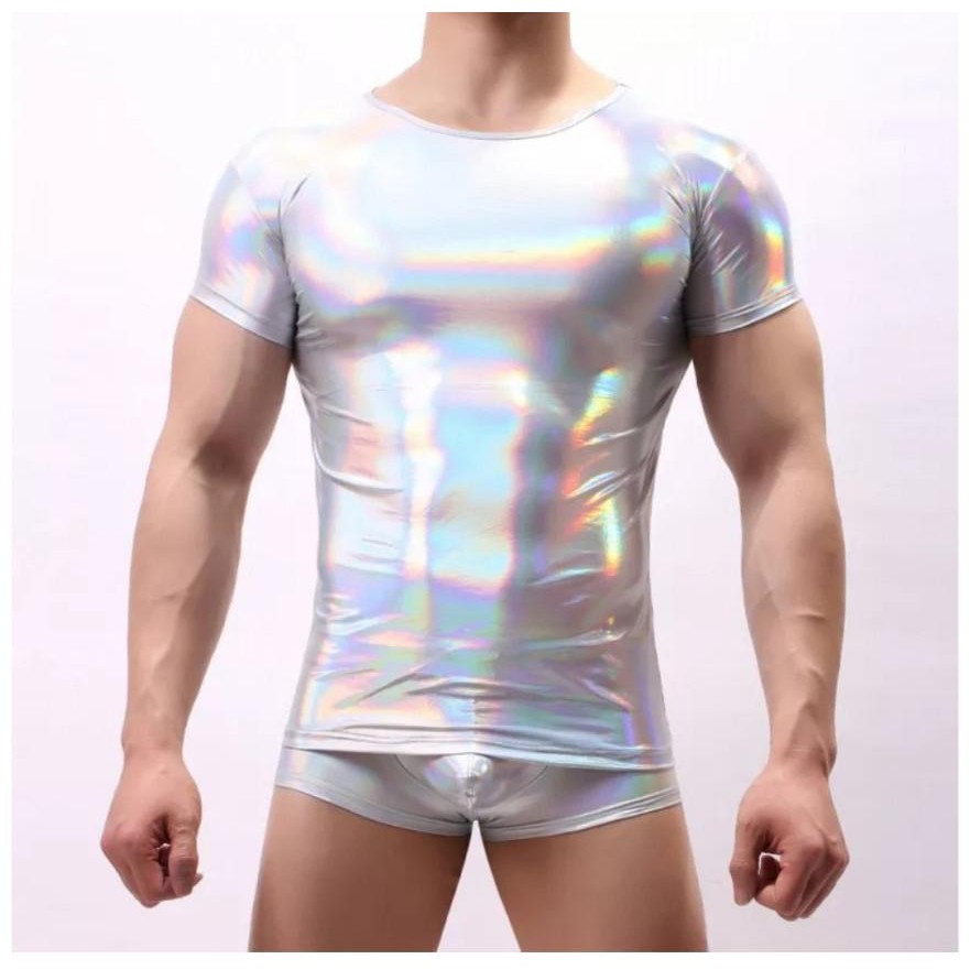 Áo thun Stee Body Ánh kim HALO Unisex