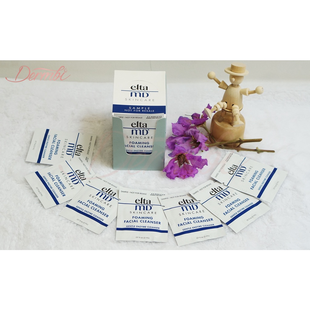 Mẫu thử Sữa rửa mặt Foaming Facial, Dưỡng thâm mắt Renew Eye Gel EltaMD