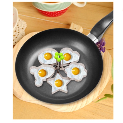 1 Khuôn Chiên Trứng Ốp La Bằng Thép Không Gỉ