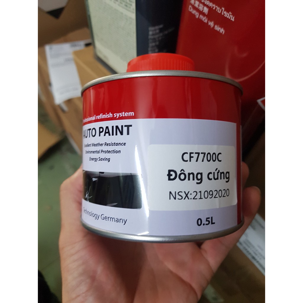 Chất Đông Cứng đóng rắn 2k cho Sơn 2k và dầu bóng 2k - Lon 500g 1000g