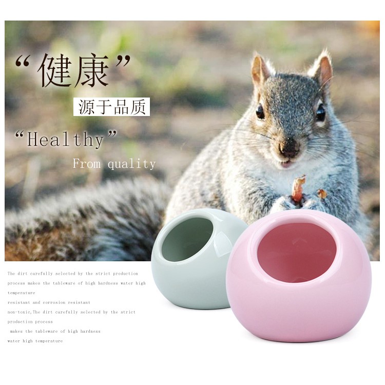 Nhà sứ tròn dành cho hamster