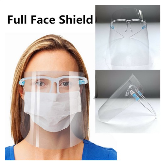 Face Shield Kính Chống Giọt Bắn Bảo Hộ Chống Dịch [KHẨU TRANG NHỰA DẺO]