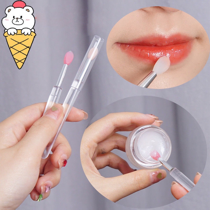 Silicone Cọ Trang Điểm Mắt Môi Bằng Silicon