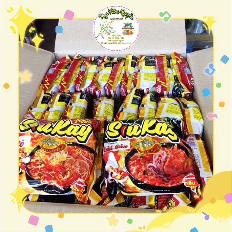 [1 Gói] Mì SiuKay Các Vị 129G [Bò, Hải Sản, Gà PhôMai] | BigBuy360 - bigbuy360.vn